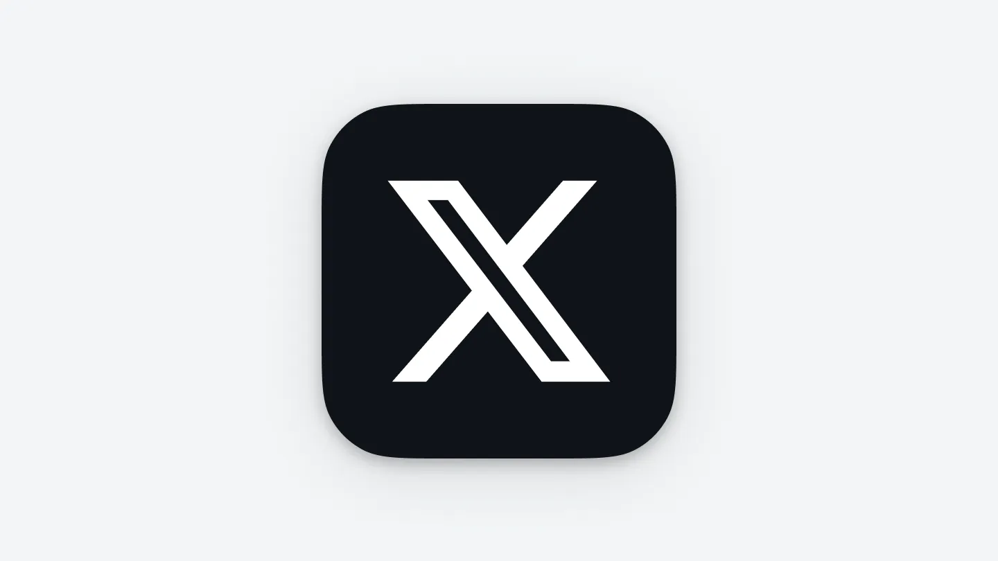 X app icon