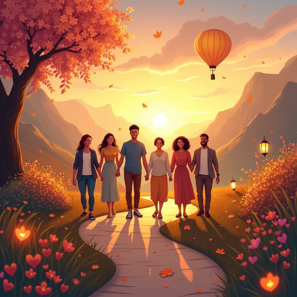 Illustration of Life is about moments